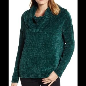 Michael Kors Christmas Holiday Chenille Cowl Neck Sweater
